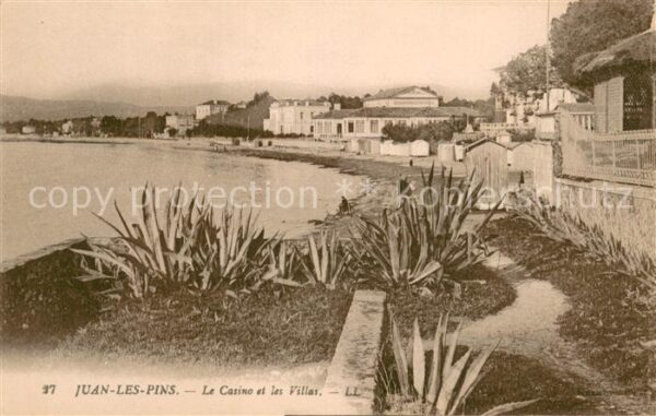 Juan-les-Pins Antibes 06 Le Casino et les Villas