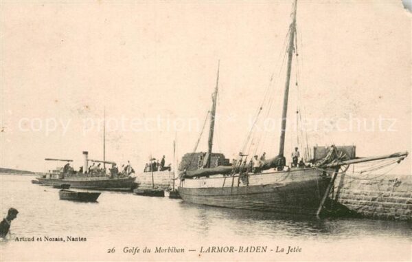 Larmor-Baden Golfedu Morbihan La Jetee