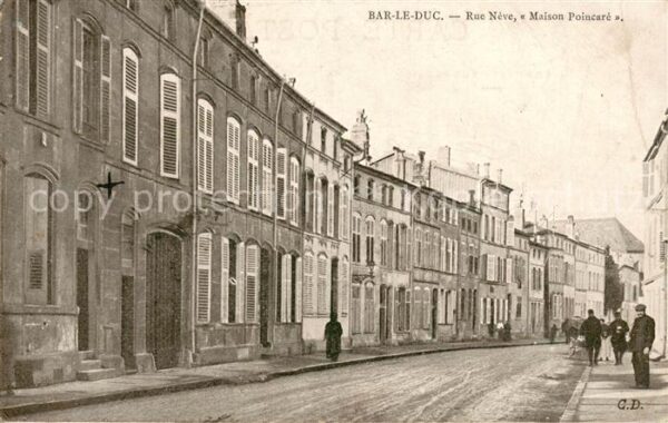 Bar-le-Duc Rue Neve Maison Poincare