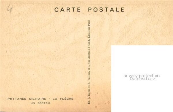La Fleche Prytanee Militaire Un dortoir – Bild 2
