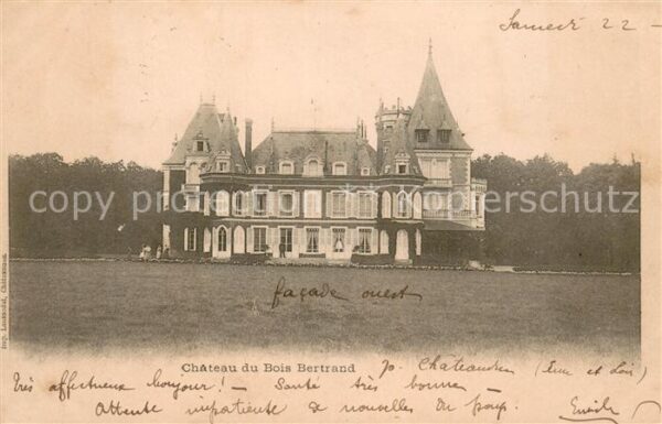 Lanneray Chateau du Bois Bertrand