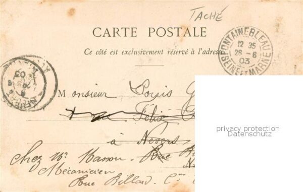 Fontainebleau Seine et Marne Monument Carnot – Bild 2