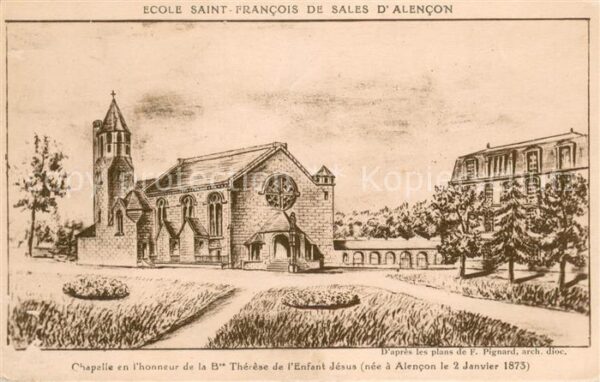 Alencon Chapelle en l’honneur de la Bse Therese