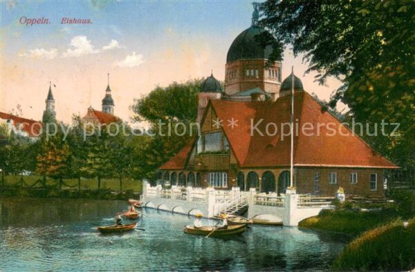 Oppeln Oberschlesien Opole Eishaus