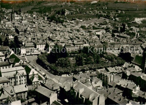 Aurillac Place du Square Vue aerienne