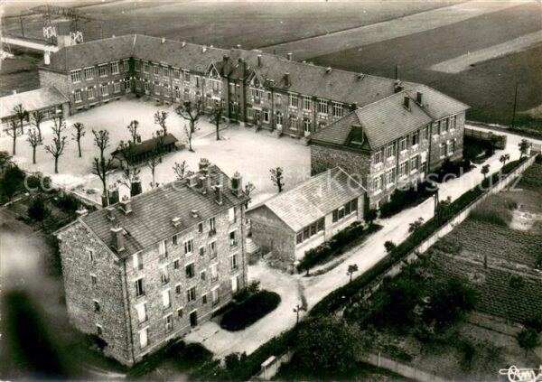 Chelles Seine-et-Marne Ecole de la Villeneuve Vue aerienne