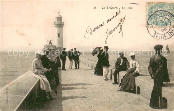 Le Treport La Jetée et le phare