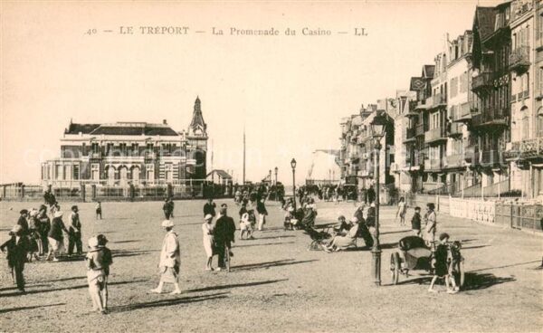 Le Treport La Promenade du Casino