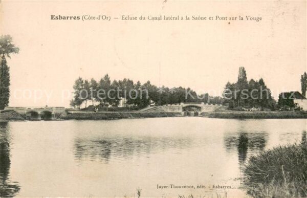 Esbarres Ecluse du Canal latéral a la Saône et p