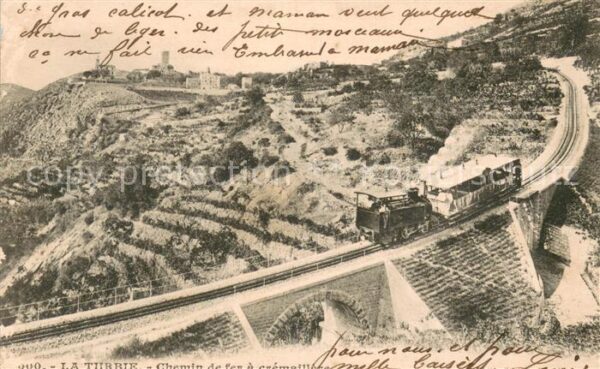La Turbie Chemin de fer a crémaillère