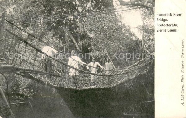 Sierra Leone Hammock River Bridge