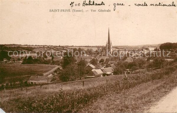 Saint-Prive Yonne Vue Generale