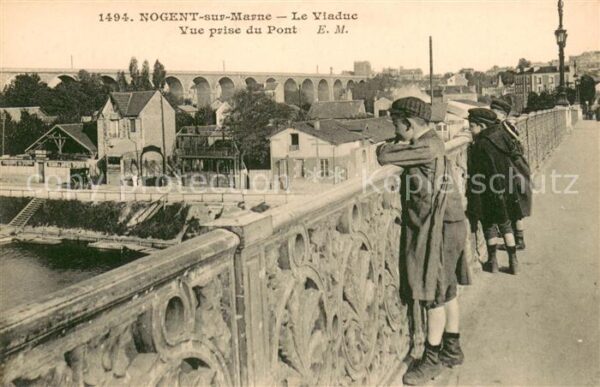 Nogent-sur-Marne Viaduc vue prise du pont