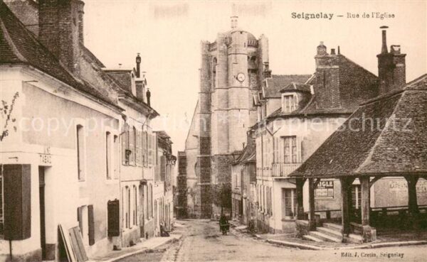 Seignelay Rue de l'Eglise