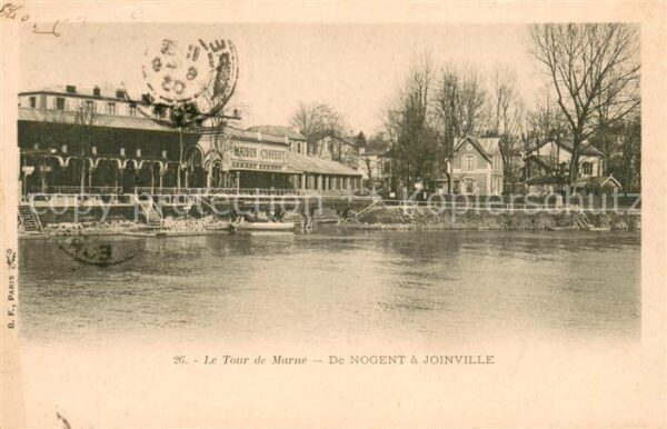 Nogent-sur Marne 94 Le Tour de Marne de Nogent a Joinville