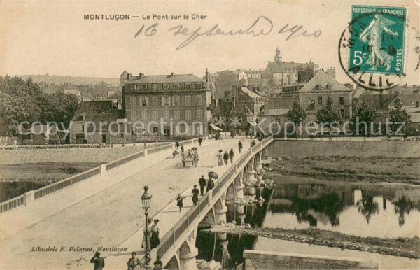 Montlucon Pont sur le Cher