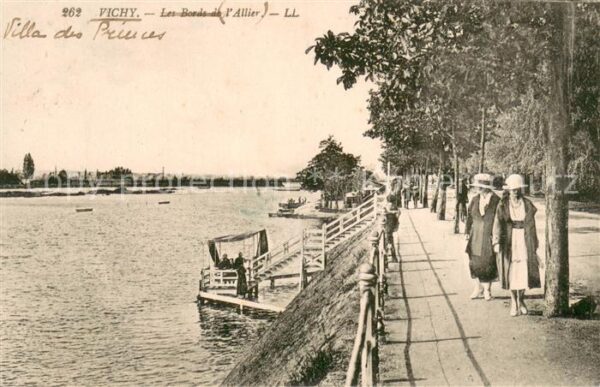 Vichy Allier Aux bords de l'Allier Promenade