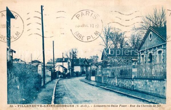 Villeneuve-Saint-Georges Lotissement Belle Place Rue du Chemin d