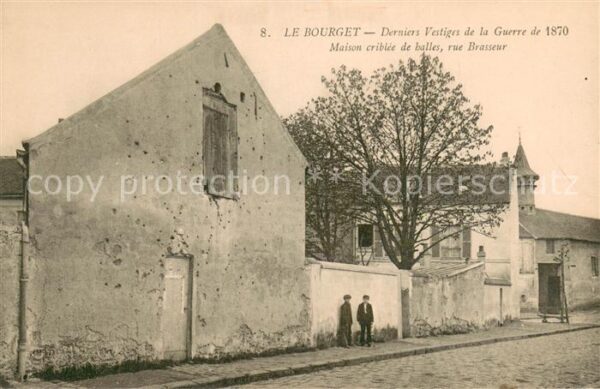 Le Bourget Seine-Saint-Denis Derniers Vestiges de la Guerre de 1870