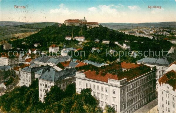 Bruenn Brno Panorama Schloss Spielberg