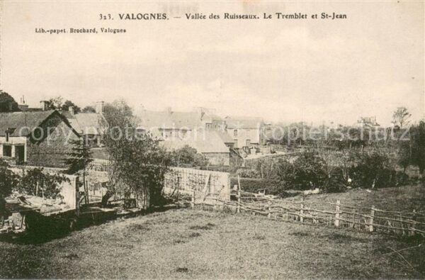 Valognes Vallee des Ruisseaux le Tremblet et Sai