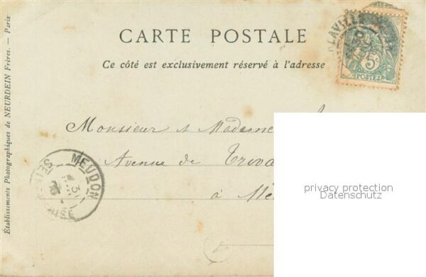Cherbourg Vue Generale prise du Fort du Roule – Bild 2