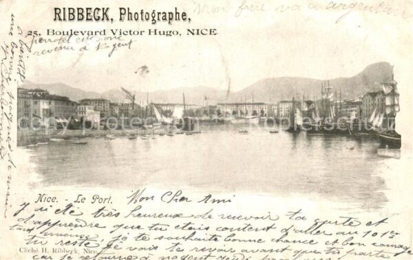 Nice Alpes Maritimes Le port Ribbeck Photographe