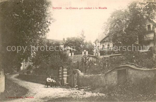 Bayon Chemin qui conduit a la Moselle