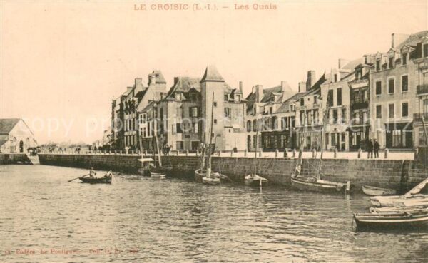 Le Croisic Les quais Port Bateaux