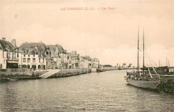 Le Croisic Le port