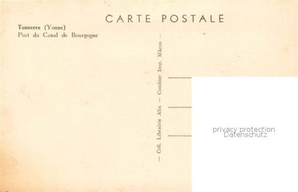 Tonnerre Port du Canal de Bourgogne – Bild 2