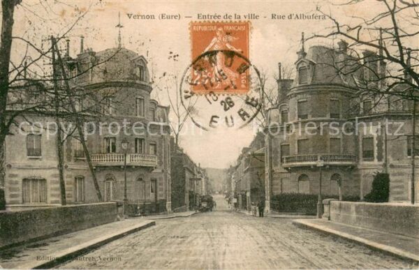 Vernon Eure Entrée de la ville Rue d_Albuféra
