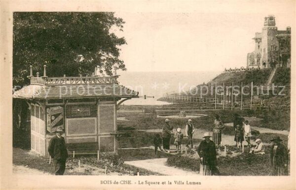 Bois de Cise Le square et Villa Lumen