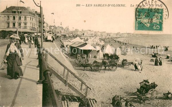 Les Sables-d Olonne La plage