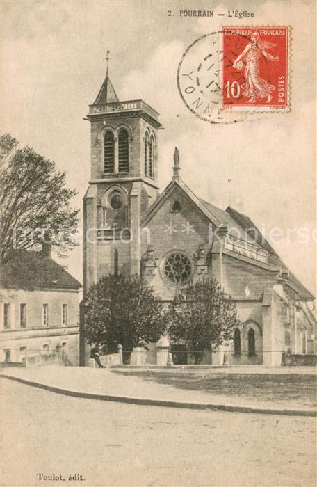 Pourrain Yonne Eglise