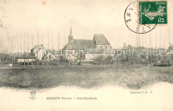 Domats Vue Generale Eglise