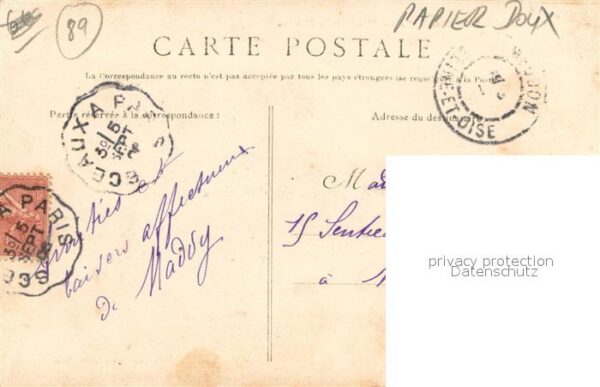 Joigny Yonne Rue de la grosse tombe et le Chateau – Bild 2
