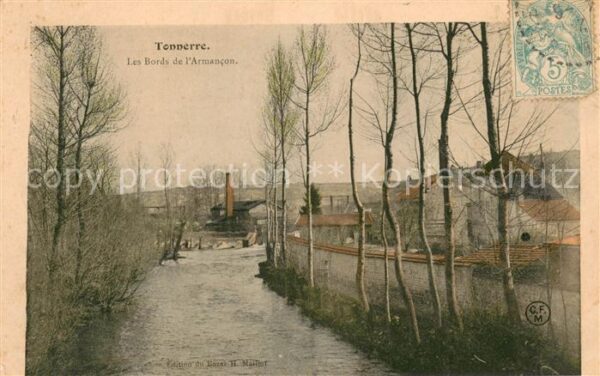 Tonnerre Les bords de l'Armancon