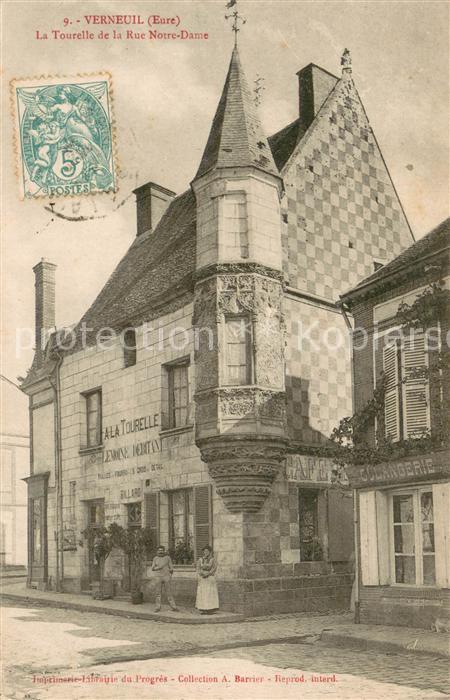Verneuil-sur-Avre La Tourelle de la Rue Notre Dame