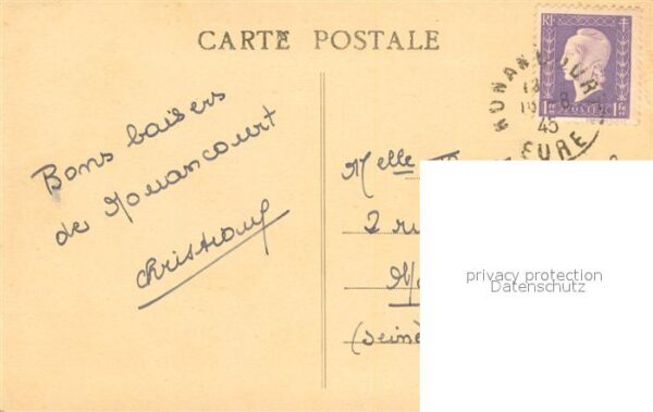 Nonancourt Place Alsace Lorraine et Monument aux M – Bild 2