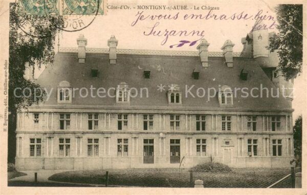 Montigny-sur-Aube Chateau Schloss