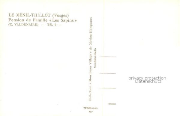 Le Menil Pension de Famille Les Sapins – Bild 2