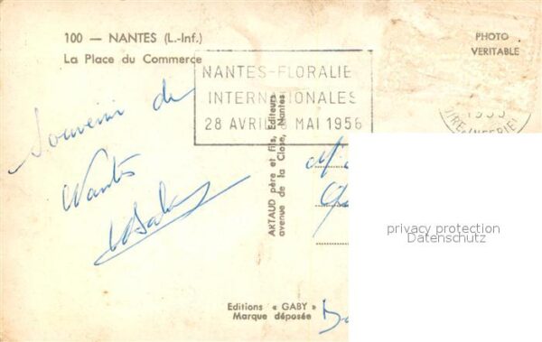 Nantes Loire Atlantique Place du Commerce – Bild 2