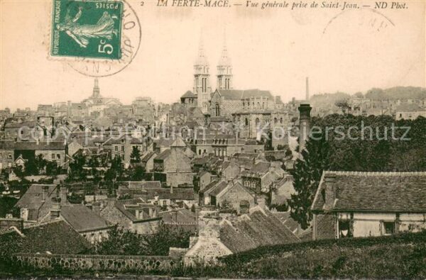 La Ferte-Mace Vue Generale prise de Saint Jean