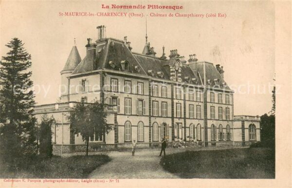 Saint-Maurice-les-Charencey Chateau de Champthierry