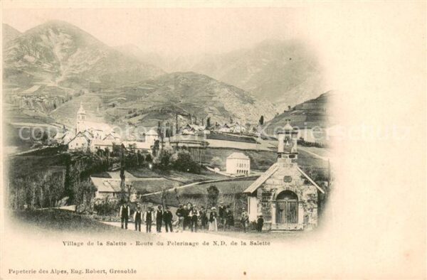 La Salette-Fallavaux Route du Pèlerinage de Notre Dame de la