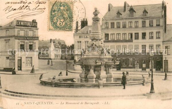Saint-Quentin 02 Aisne Monument de Baringault