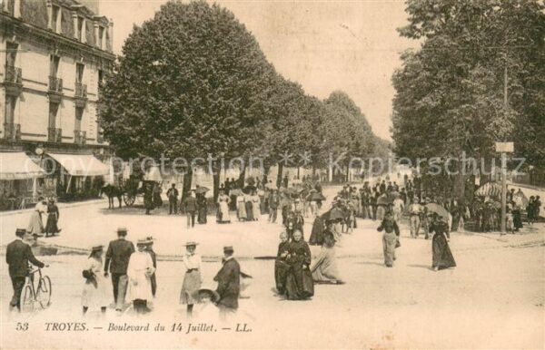 Troyes Aube Boulevard du 14 Juillet