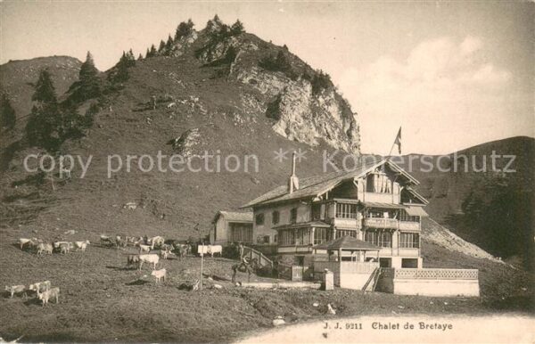 Bretaye Chalet dans les montagnes
