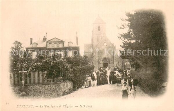 Etretat Le Presbytère de l'Eglise